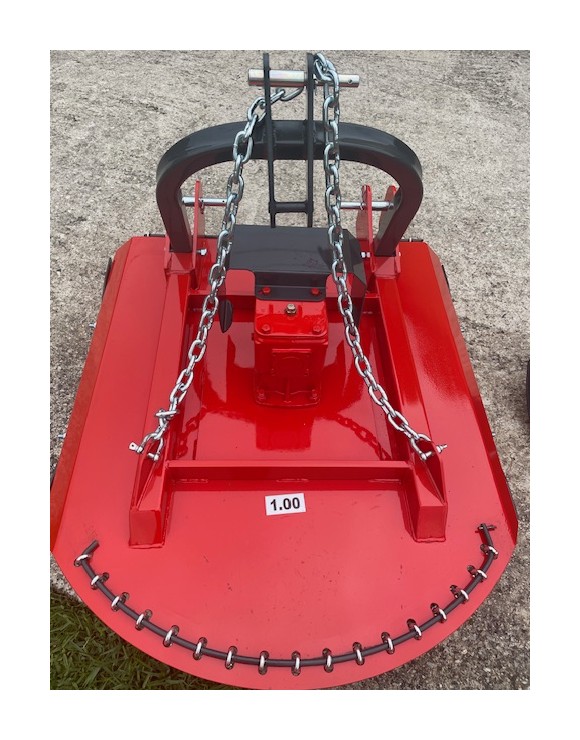 Desbrozadora de cadenas para mini tractor