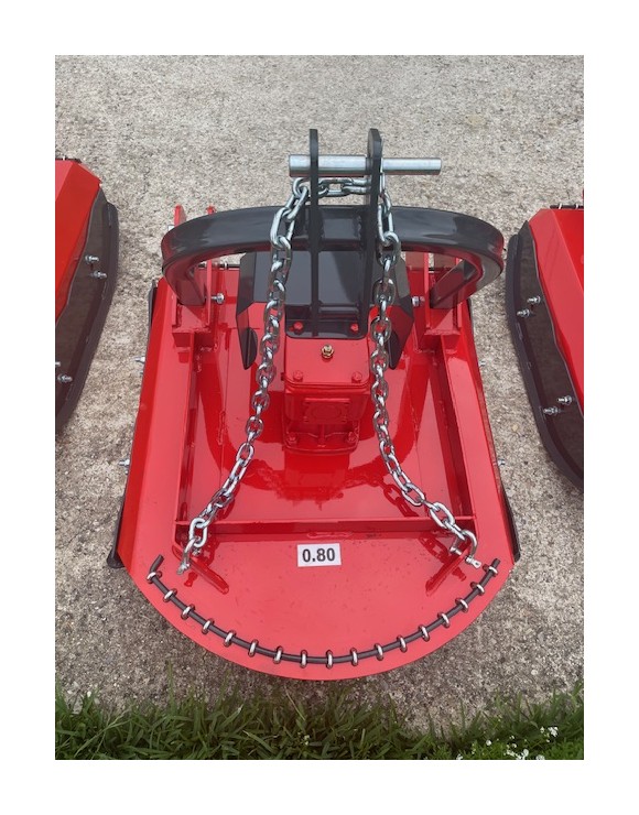 Desbrozadora de cadenas para mini tractor