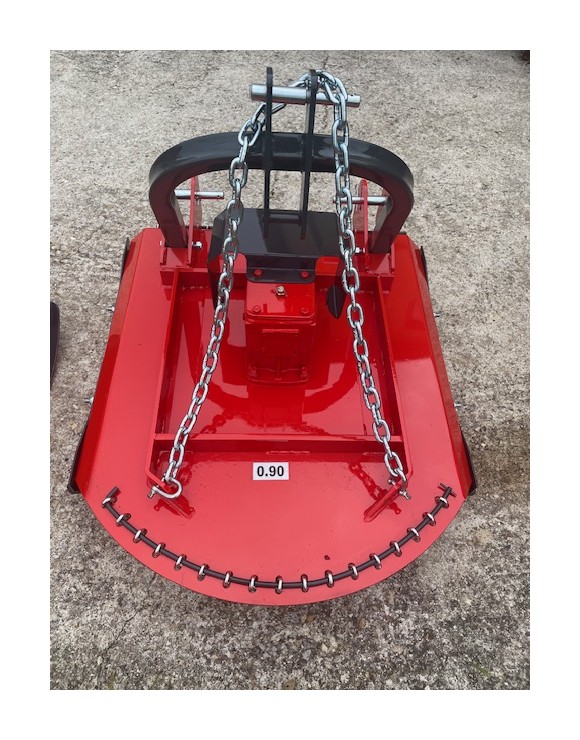 Desbrozadora de cadenas para mini tractor