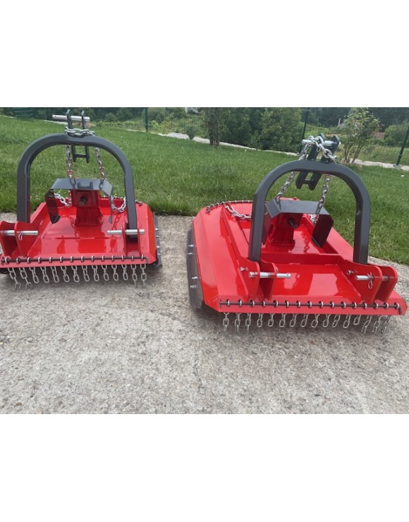 Desbrozadora de cadenas para mini tractor