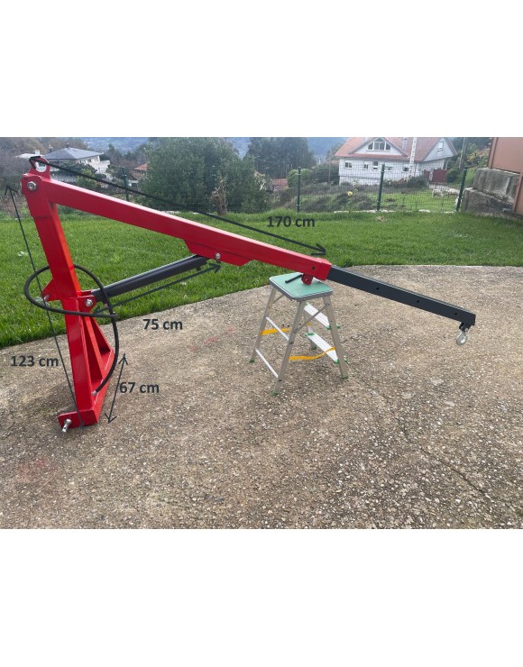 Pluma mini tractor